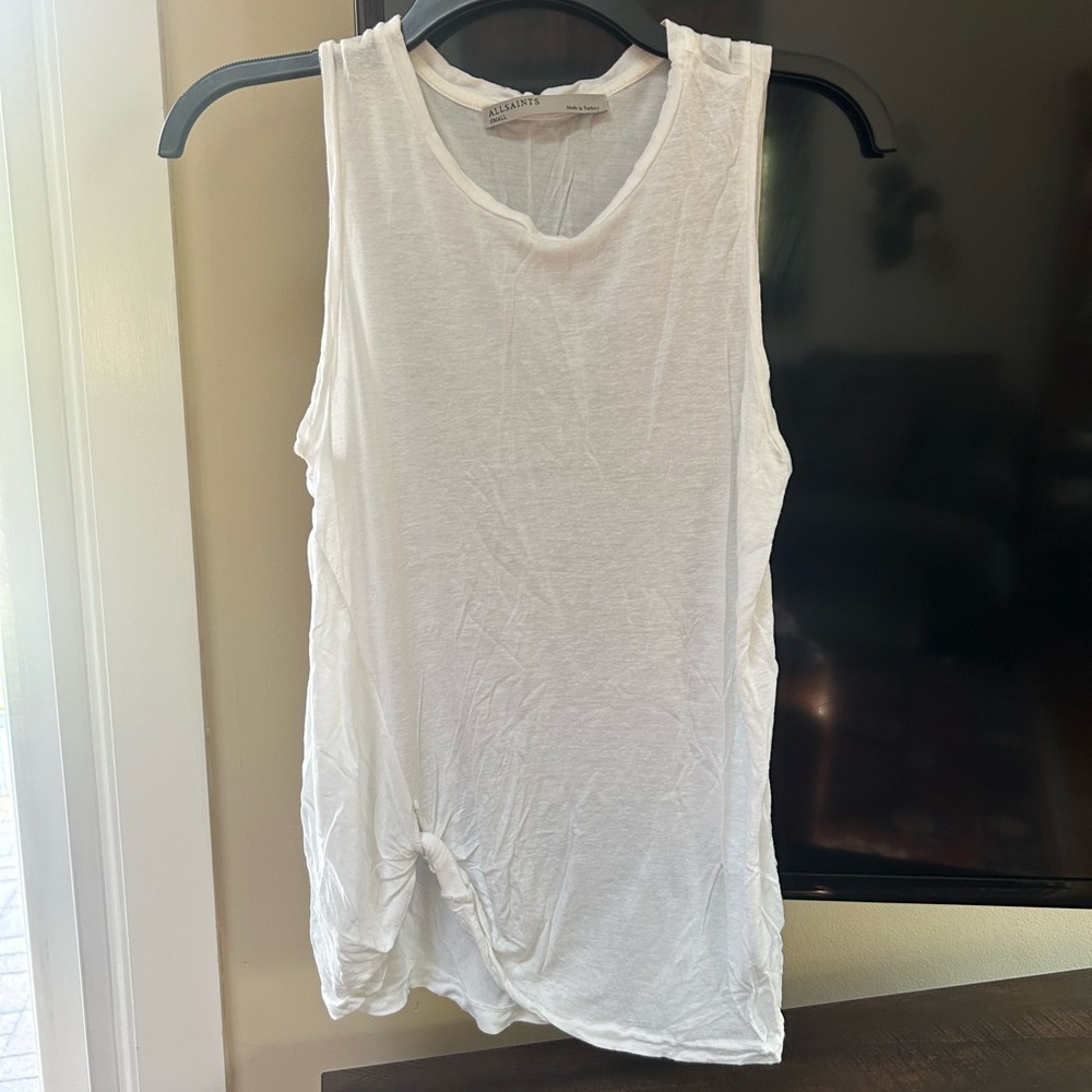 ALL SAINTS white tank